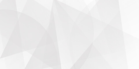 Obraz premium Abstract geometric white and grey color background. Technology modern design. Vector illustration.