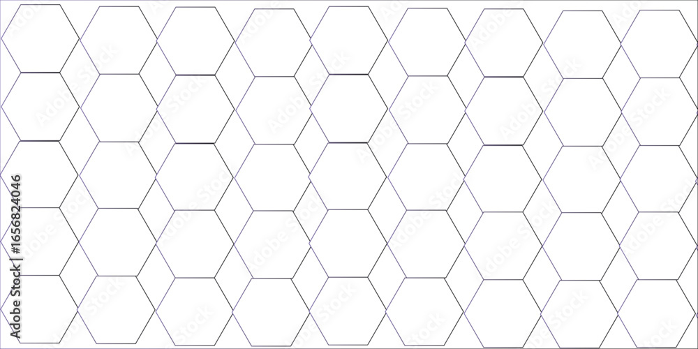 Poster medical, science and technology geometric abstract background with hexagons pattern.white and gray f
