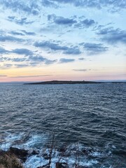 Obraz premium sunset over the sea