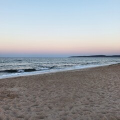 beach at sunset