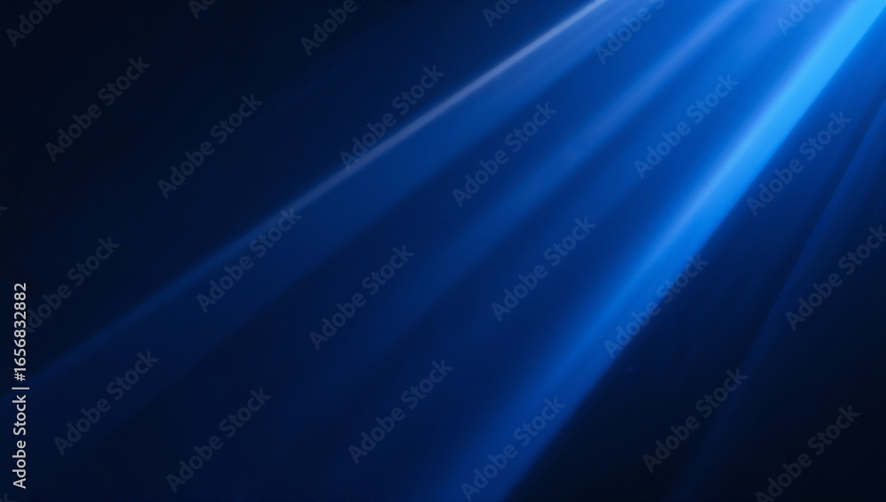 Poster blue gradient with vertical white highlights on a dark background. clean, minimal, and energetic wit