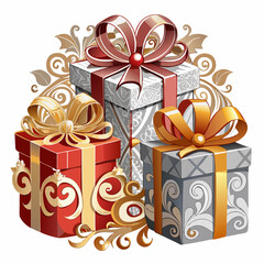 set of gift boxes
