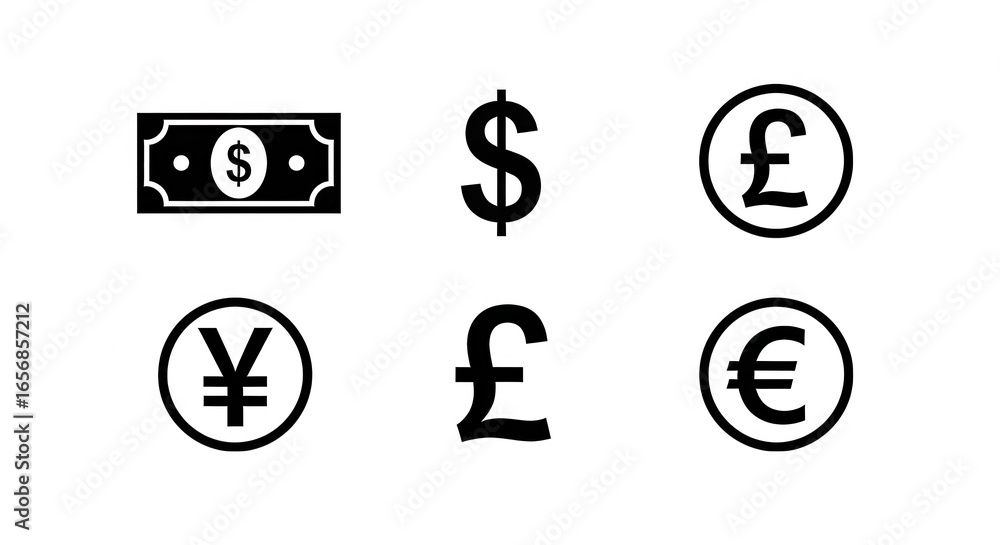 Poster outline icons of technology and communication devices isolated on transparent background