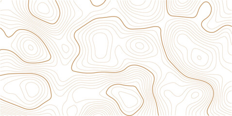 Luxury gold abstract line art background vector.  Mountain topographic map background with golden lines  texture, wallpaper design for wall arts, fabric , packaging , web, banner, app, wallpaper.
