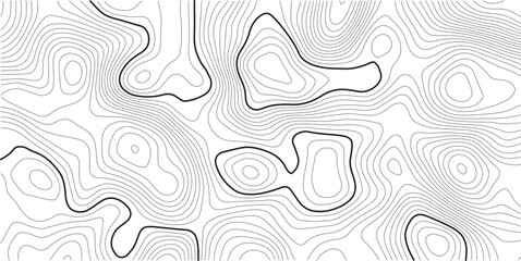 Topographic map background. Golden line topography map contour background