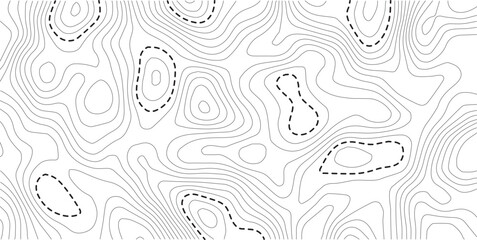 Vector seamless background, subtle pattern. topographic map background concept
