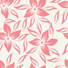 Beautiful ditsy floral pattern with cute abstract flowers Digital Dupatta Design and pattern