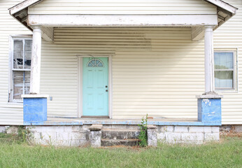 Aqua Door Porch 