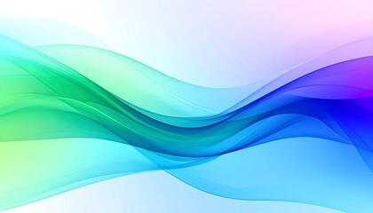 Fototapeta premium Abstract wavy lines in vibrant colors