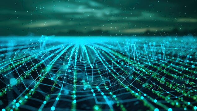 Cybernetic Harvest Data-Driven Agriculture in 2077