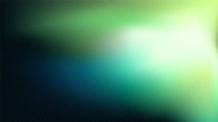 Blue green grainy color gradient background noise textured glowing vibrant cover header poster design