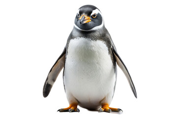  penguin isolated on white background PNG, AI GENERATED