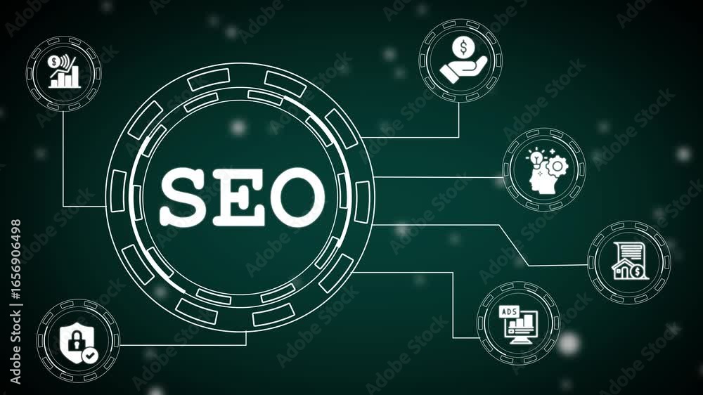Poster seo - search engine optimization and digital marketing strategy,digital marketing interface for webs