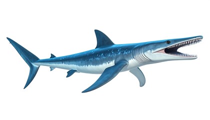 Prehistoric shark, digitally rendered