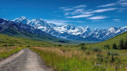 Obraz premium Mountain Vista Road