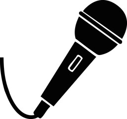 Clarinet silhouette with cylindrical body, mouthpiece, and flared bell end.