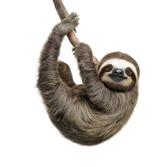 Fototapeta premium Sloth Isolated Clipart PNG