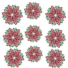 Pattern, decor, design, art, decoration, fabric, elements, illustration, textile, coloring page