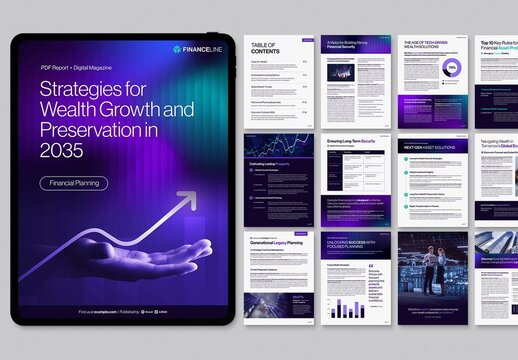 Digital Brochure & Ebook Template