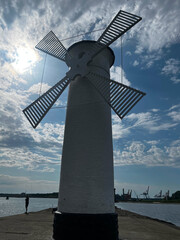Windmühle (Leuchtturm) in Swinemünde auf Usedom (Polen)