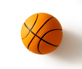 Fototapeta premium Basket ball isolated on white.Single object.