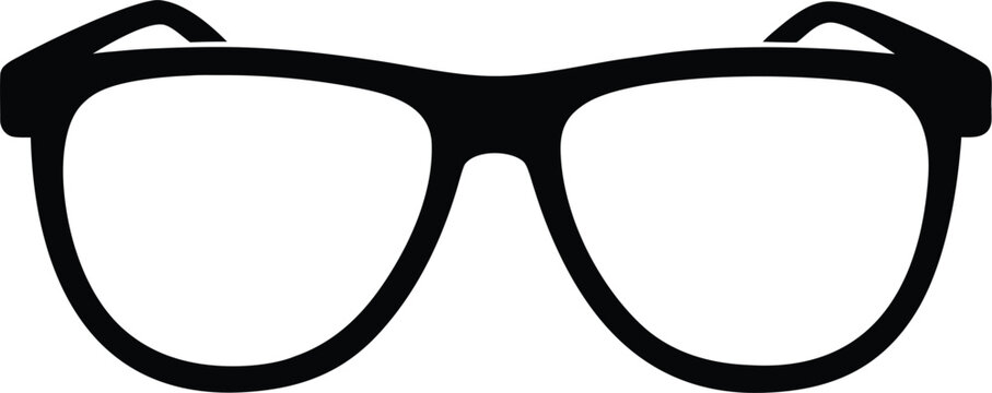 sunglass  silhouette vector illustration