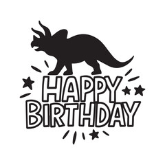 Fototapeta premium Birthday Svg T shirt design