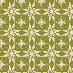 seamless pattern with flowers