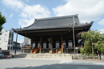 Naklejka premium 仏光寺 阿弥陀堂 京都市下京区