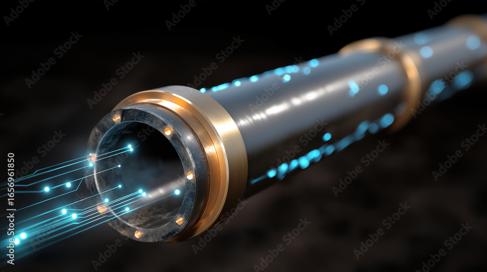 Poster smart drill pipe with embedded sensors for real-time data measurement