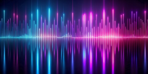 Abstract background with colorful glowing lines, a modern and futuristic design with vibrant neon lights, perfect for digital art, technology, and creative graphic illustrations