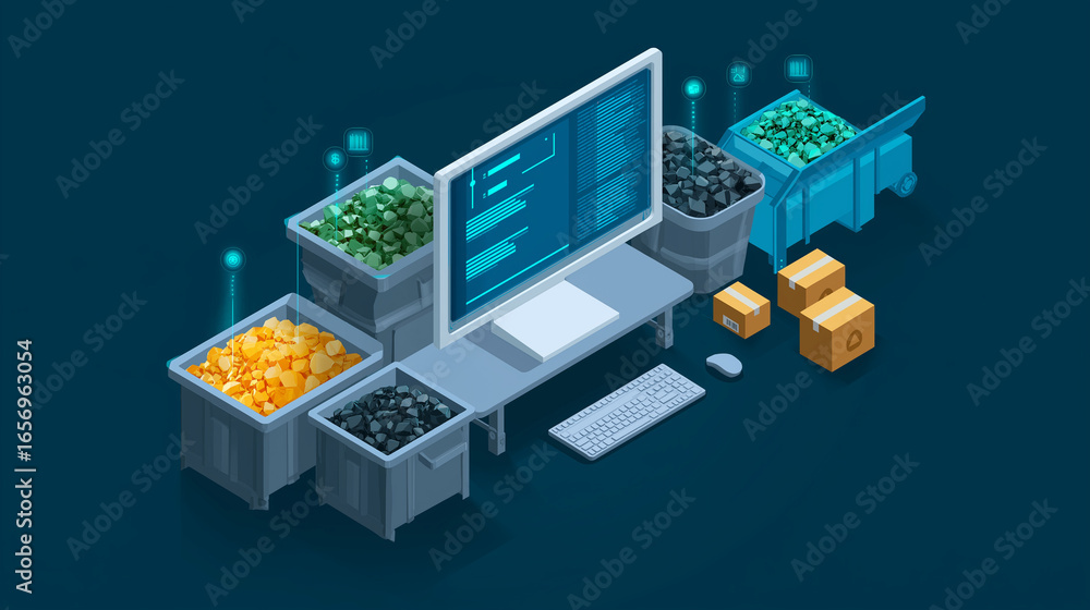 Poster automated waste management system using ai and computer vision