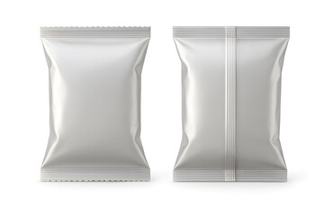snack packaging bags mockup