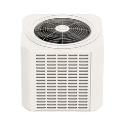 Heat pump isolated on transparent background. 3D illustration