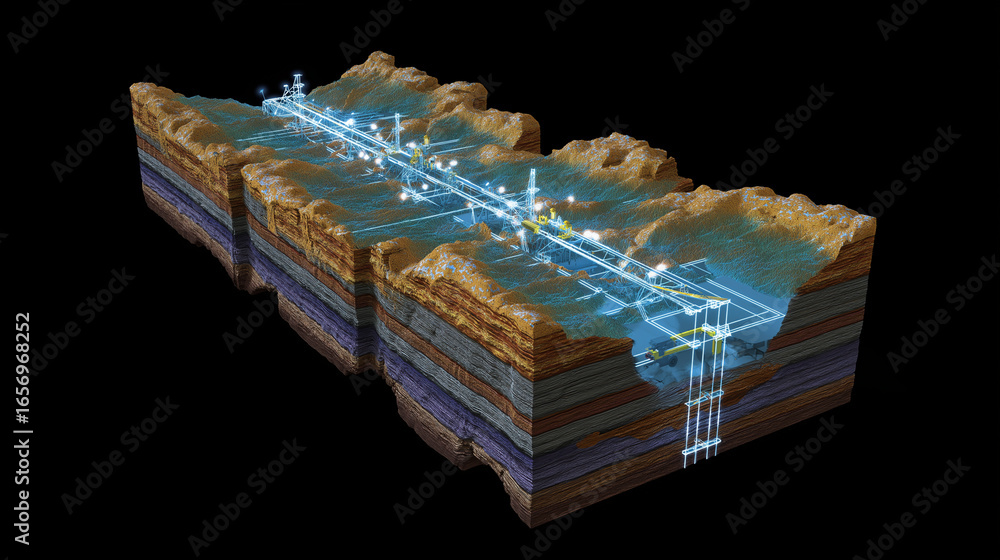 Poster multilateral well architecture for enhanced resource extraction