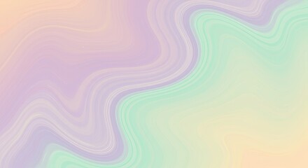 Obraz premium Pastel Swirls: Abstract Fluid Art with Soft Colors and Smooth Texture