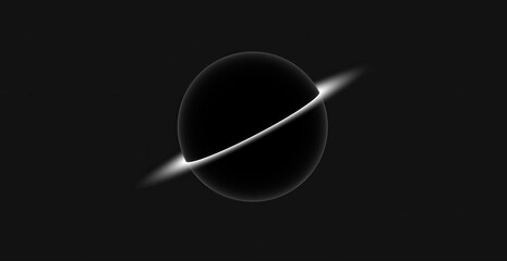 An artistic representation of planet Saturn with its iconic rings, a celestial wonder of our solar system