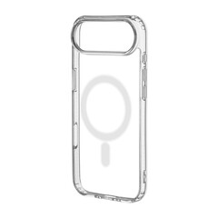A clear silicone 17 Air MagSafe case offers stylish protection on a white background. Its...