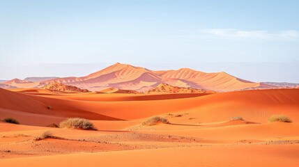 sand dunes in the sahara desert