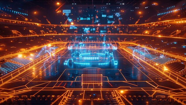 Neo-Arena Convergence of Digital and Physical Sports