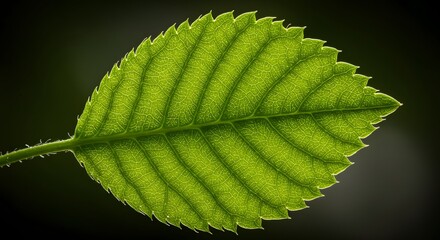 Leaf Vein Macro Texture