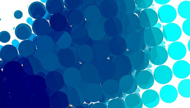 Abstract blue circles background (1)