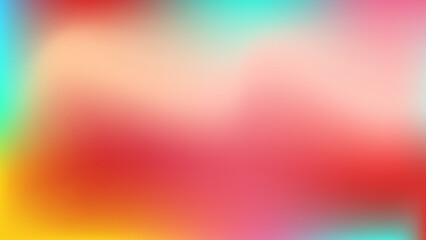 Gradient mesh neon abstract red yellow vibe