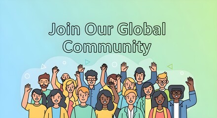 Join Our Global Community Illustration