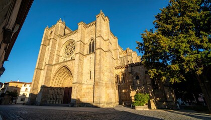 Exterior view of a historic cathedral.