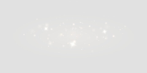 Bokeh light effect background, christmas gold dust, festive glitter dust for banners, cards, advertisement. Christmas glowing dust background png, vector.	
