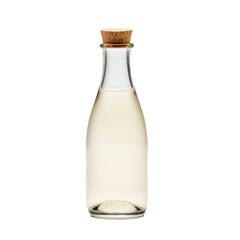 Minimalist Glass Bottle with Cork Stopper for Home or Kitchen Use