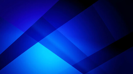 Obraz premium Abstract background with diagonal blue lines and shapes creating a dynamic and modern design, perfect for digital art, wallpaper, and graphic design projects