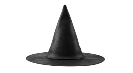 Chapéu de Bruxa Isolado sem fundo – Acessório de Halloween 