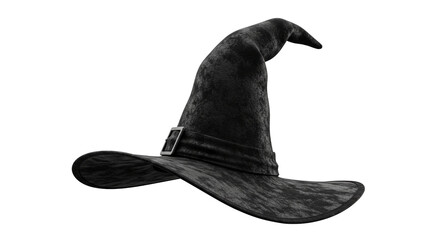 Chapéu de Bruxa Isolado sem fundo – Acessório de Halloween 